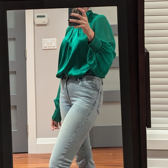 Generation Love size s Green Top - Picture 5 of 6